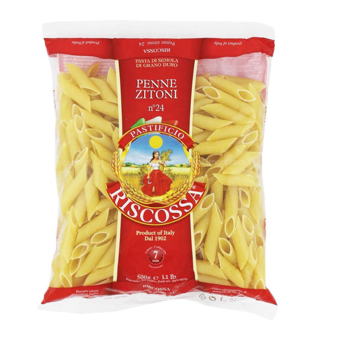 RISCOSSA WHOLE WHEAT PENNE 500G